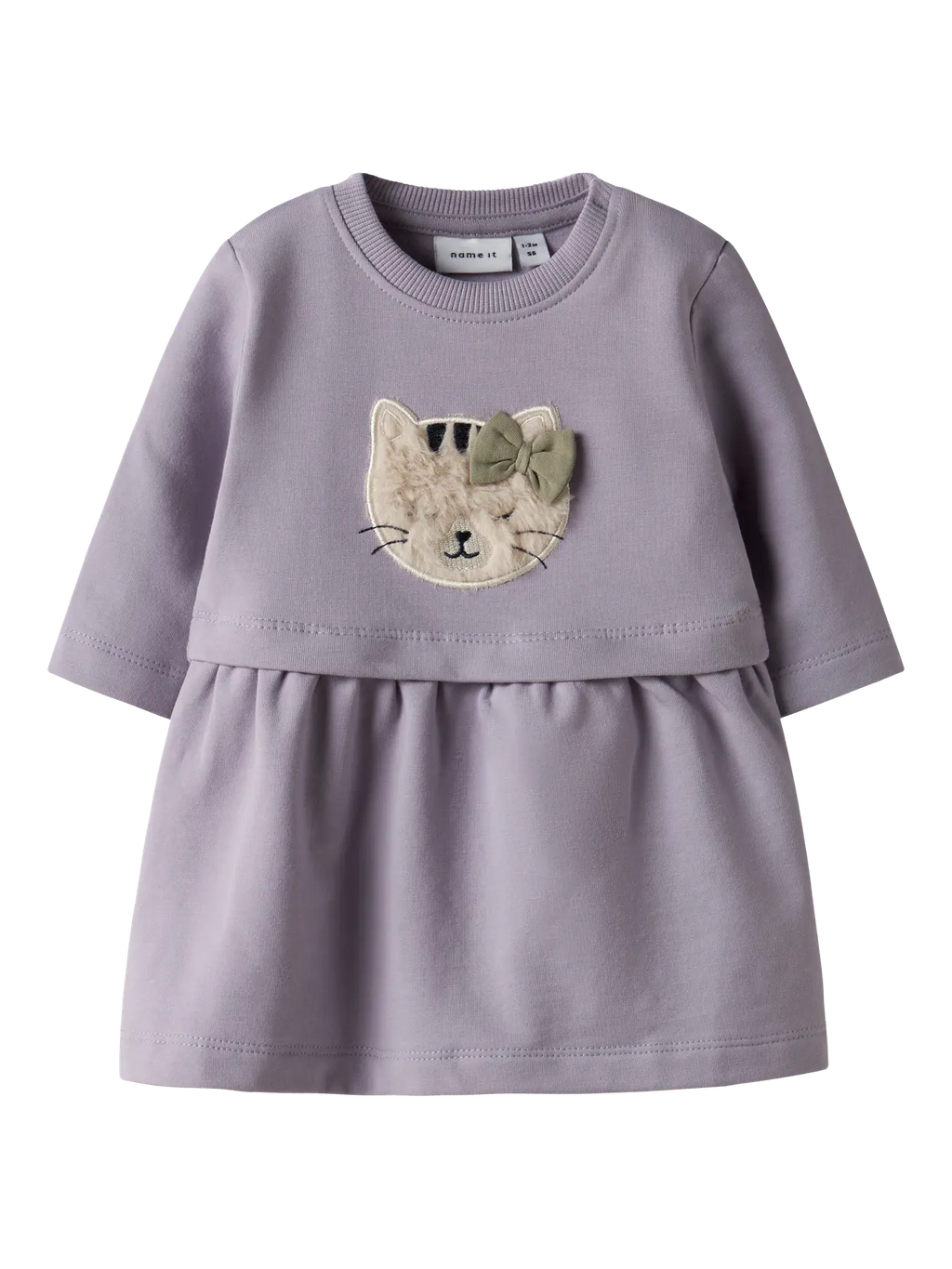 Name It - pitkähihainen collegemekko