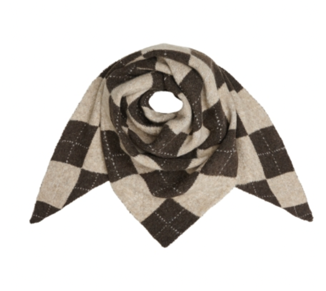 Marta du Château Gretzel Scarf Coffee/Taupe