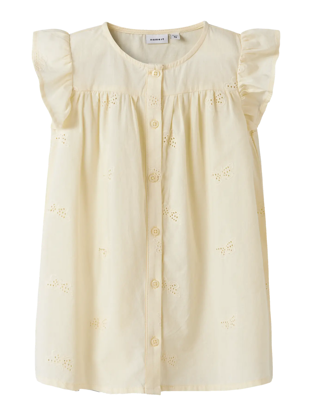 Name It - poplinmekko, Pear Sorbet
