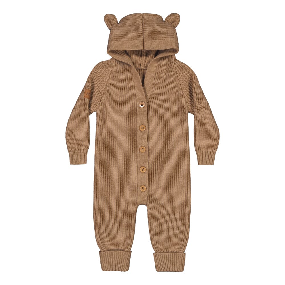 Metsola - bear knit -merinovillahaalari vauvalle | peanut butter