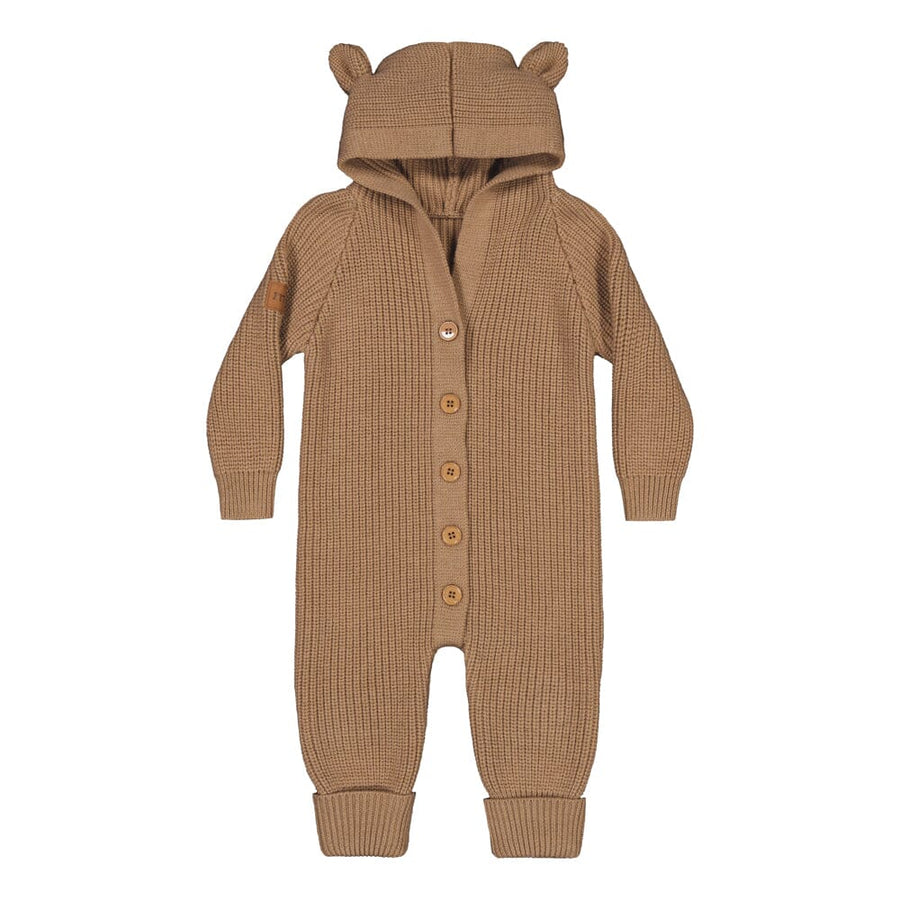 Metsola - bear knit -merinovillahaalari vauvalle | peanut butter