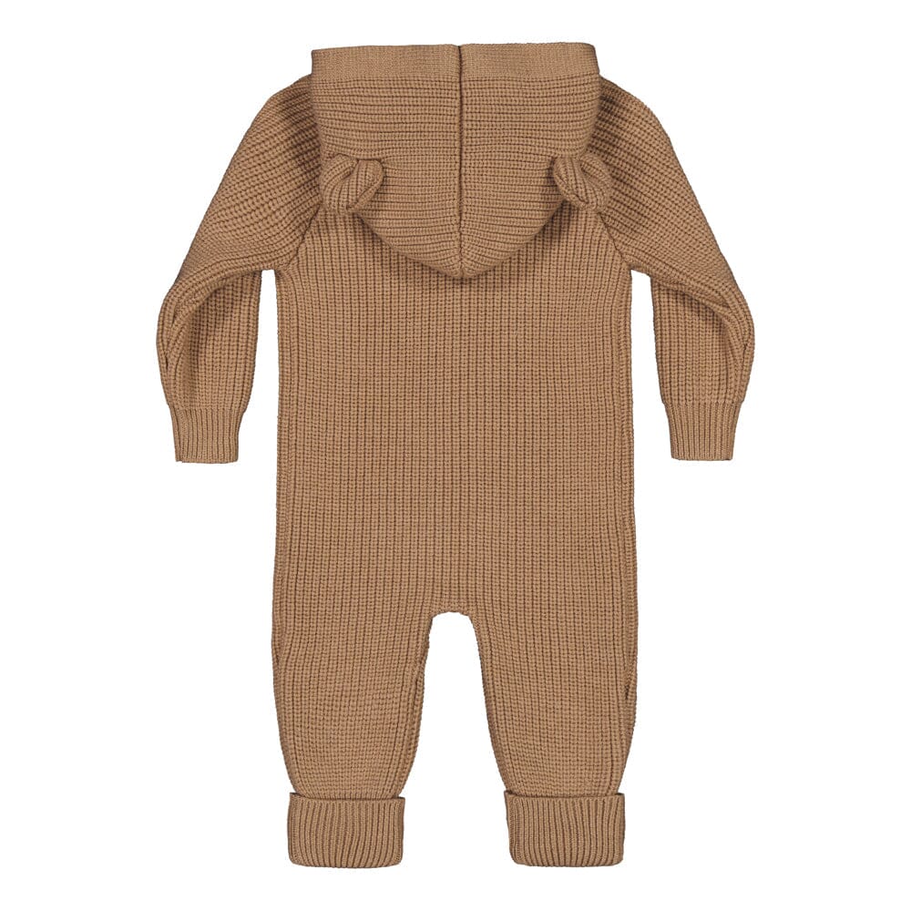 Metsola - bear knit -merinovillahaalari vauvalle | peanut butter