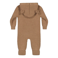 Metsola - bear knit -merinovillahaalari vauvalle | peanut butter