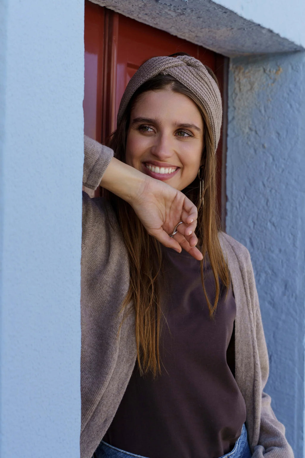 Merino Head Band, Espresso
