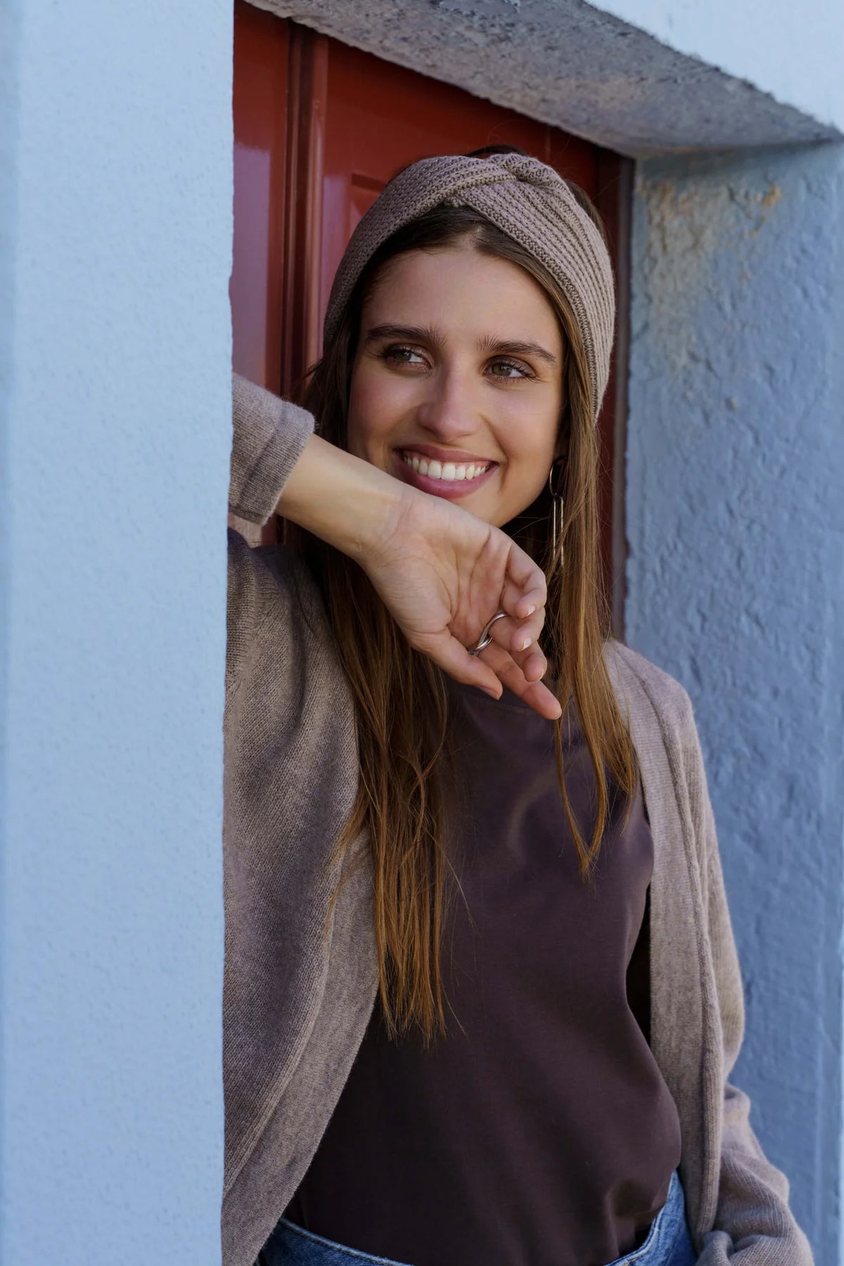 Merino Head Band, Espresso