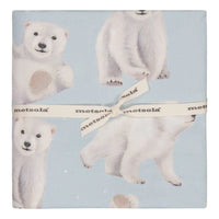 Metsola-baby pussilakanasetti - icy blue