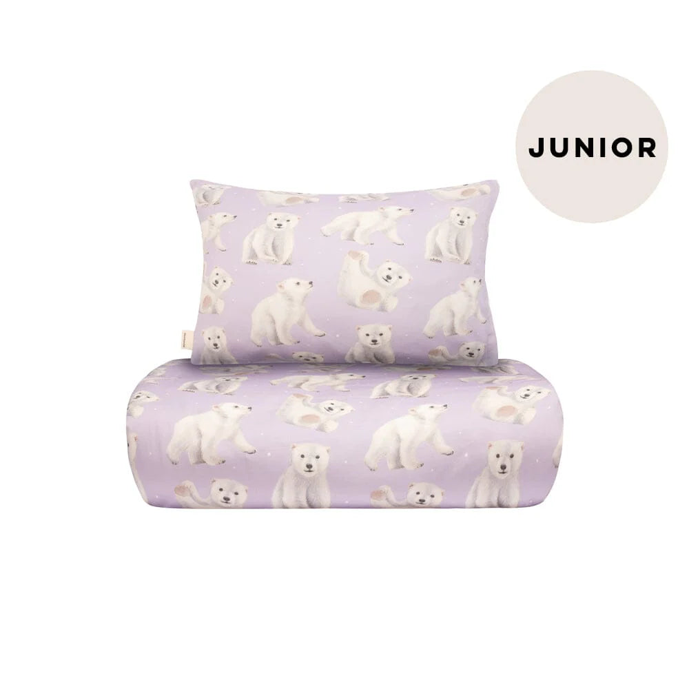 Metsola-junior pussilakanasetti- Icy lilac