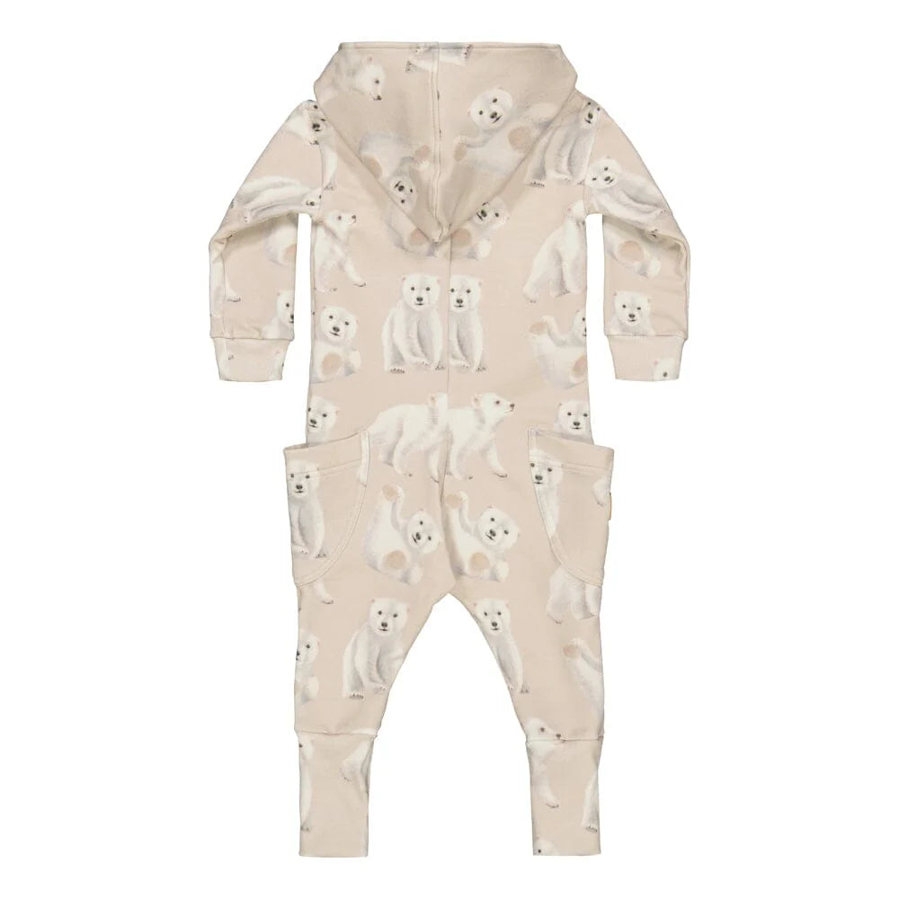 Metsola- Polar Bears Jumpsuit- Sand
