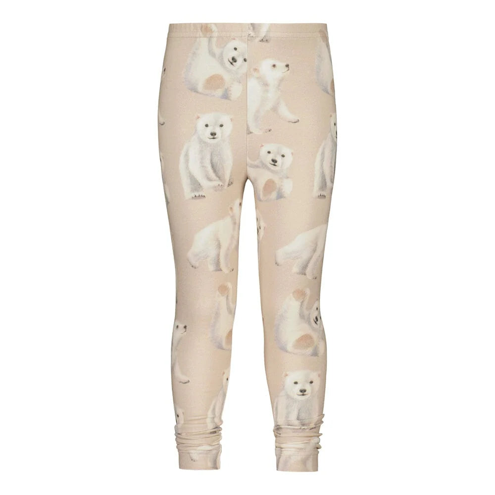 Metsola-Polar Bears - Leggingsit - Sand