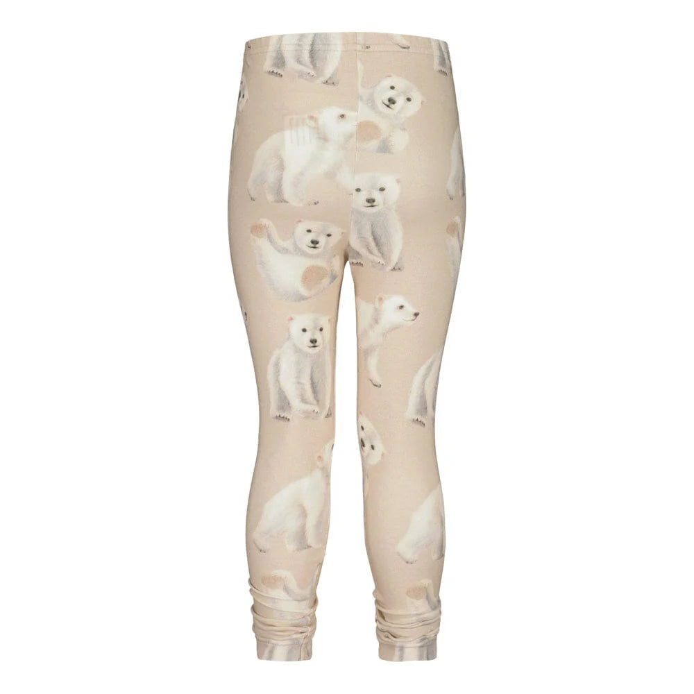 Metsola-Polar Bears - Leggingsit - Sand