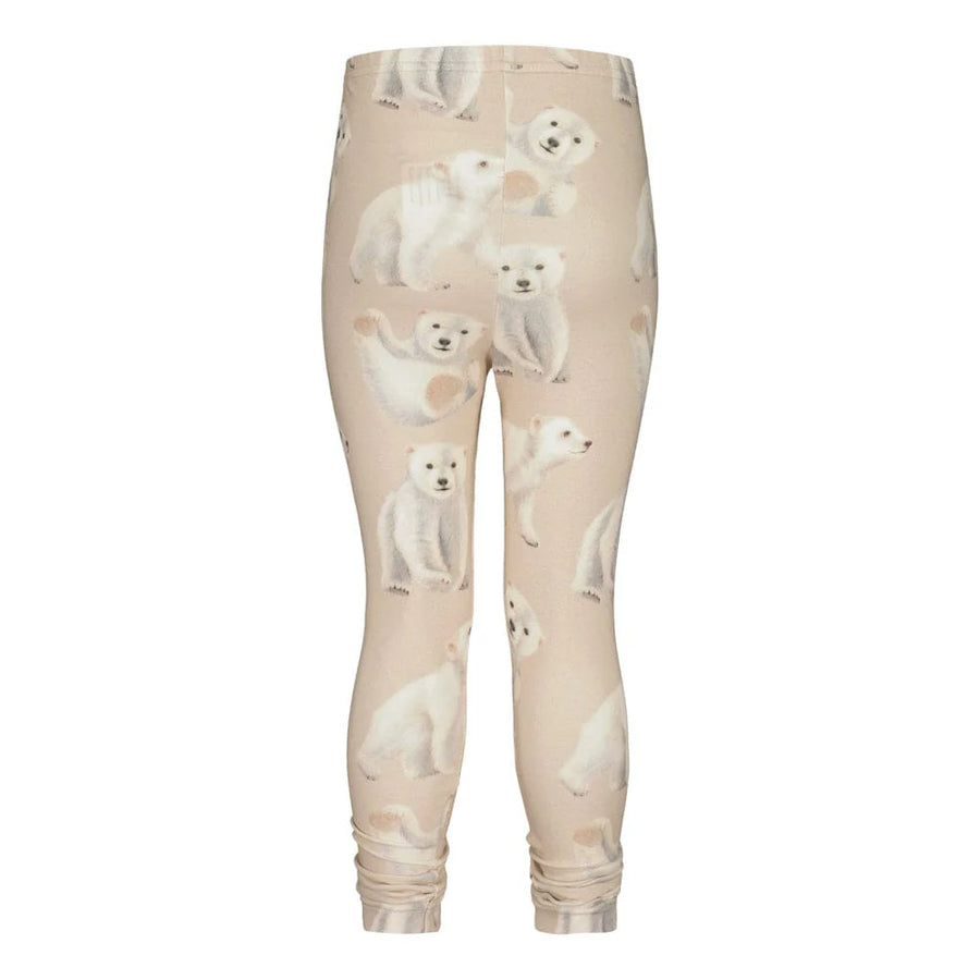 Metsola-Polar Bears - Leggingsit - Sand