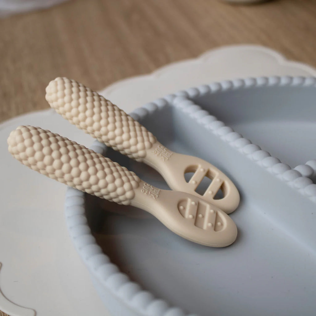 Jack & Juno – ensilusikat vauvalle,cream