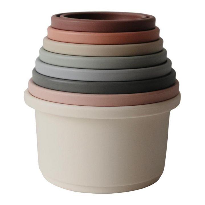 Mushie - Stacking cups beige - Luna Living