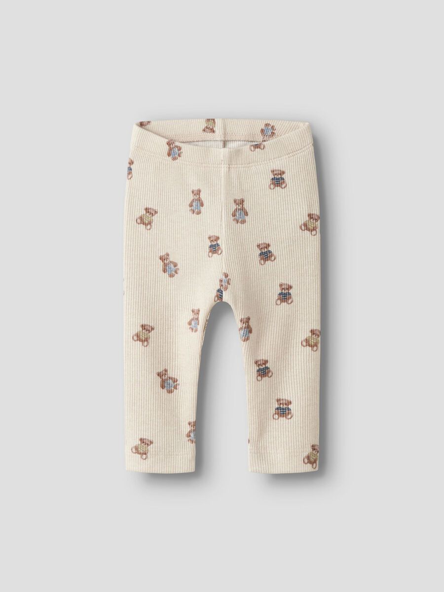 NAME IT BABY- -legginsit,teddy bear