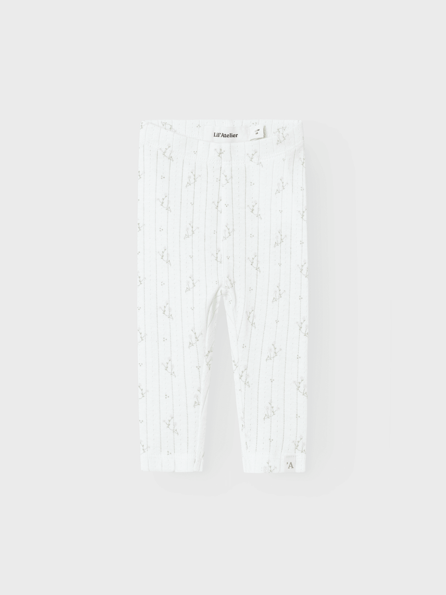 LIL' ATELIER MINI - SLIM LEGGINGS LIL – COCONUT MILK - Luna Living