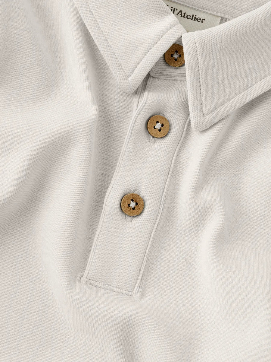 Lil’ Atelier pitkähiha pikeepaita – beige