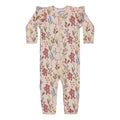 Metsola - Perfect Day Rib Frilla Playsuit -Haalari | Creamy