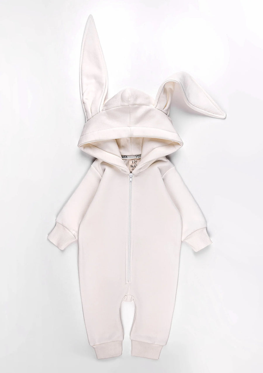 I Love Milk - pupu jumpsuit - valkoinen