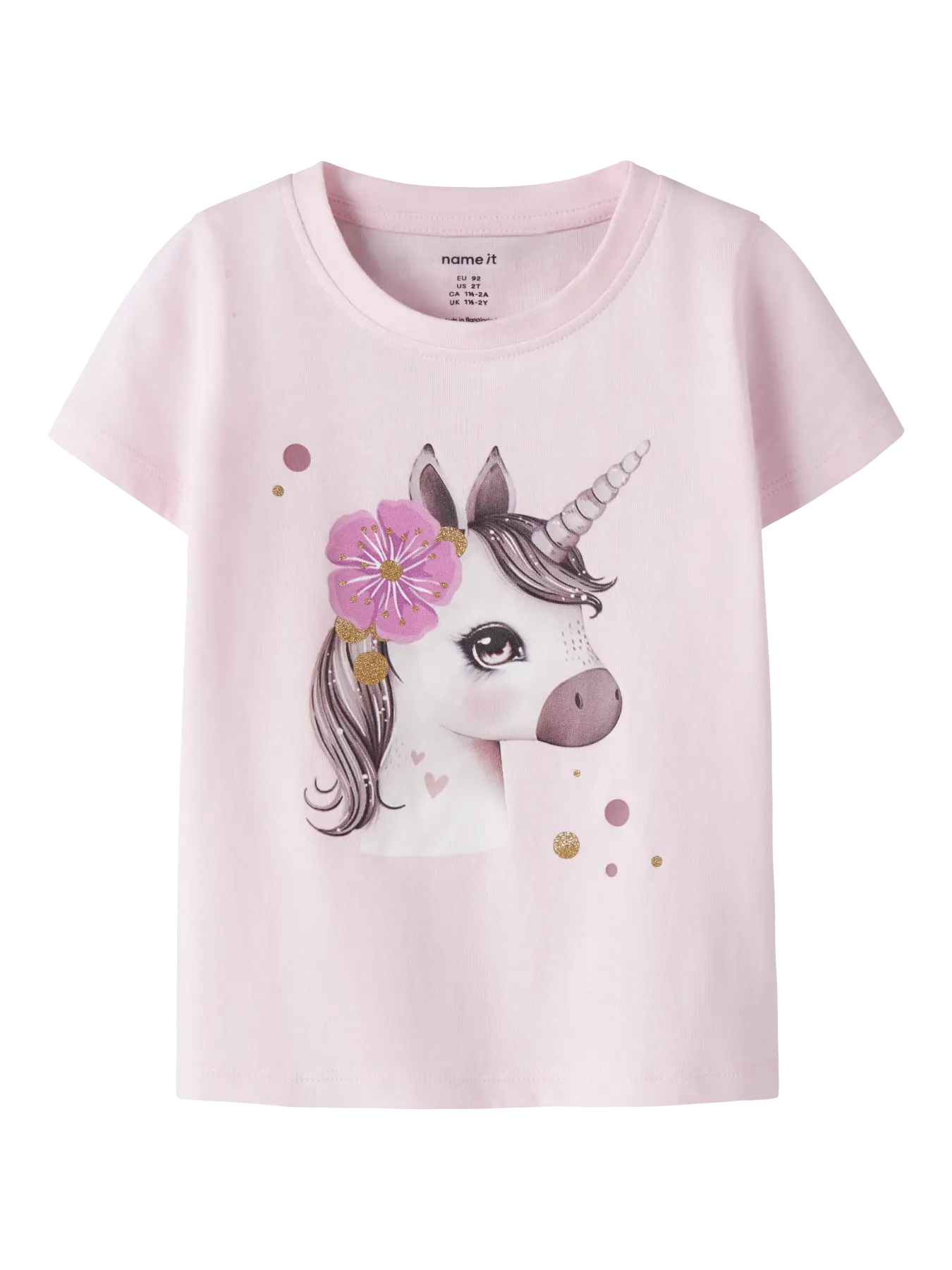 Name It - unicorn -t-paita,pink