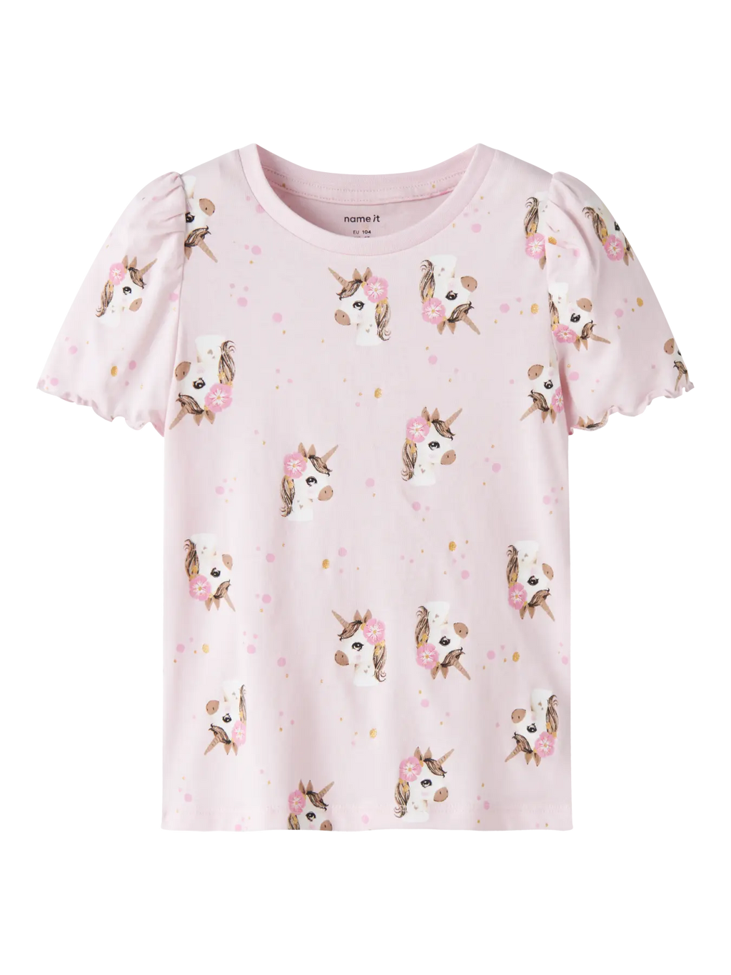 NAME IT MINI - LUOMUPUUVILLAINEN T-PAITA