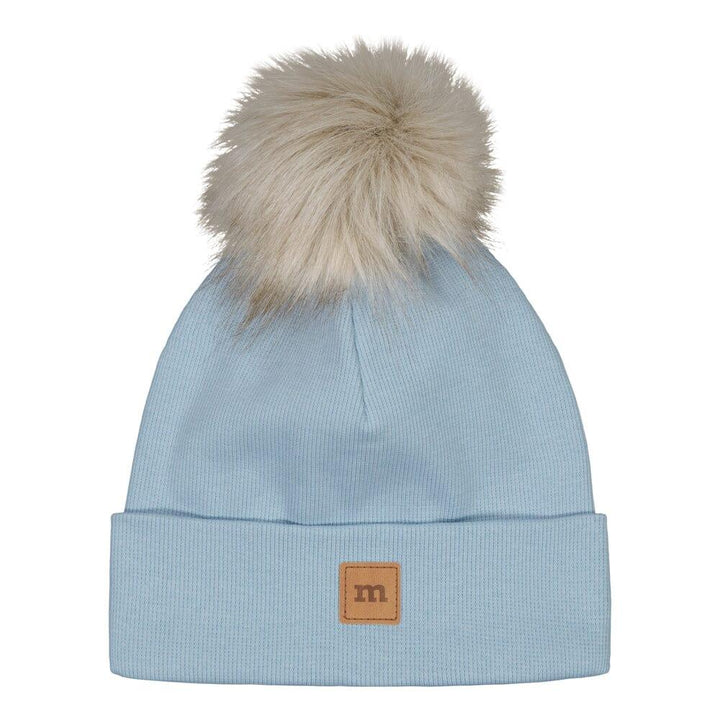 RIB BEANIE -TUPSUPIPO | MILKY BLUE - Luna Living