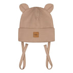 Metsola - Rib Bear Beanie -Pipo,Nougat