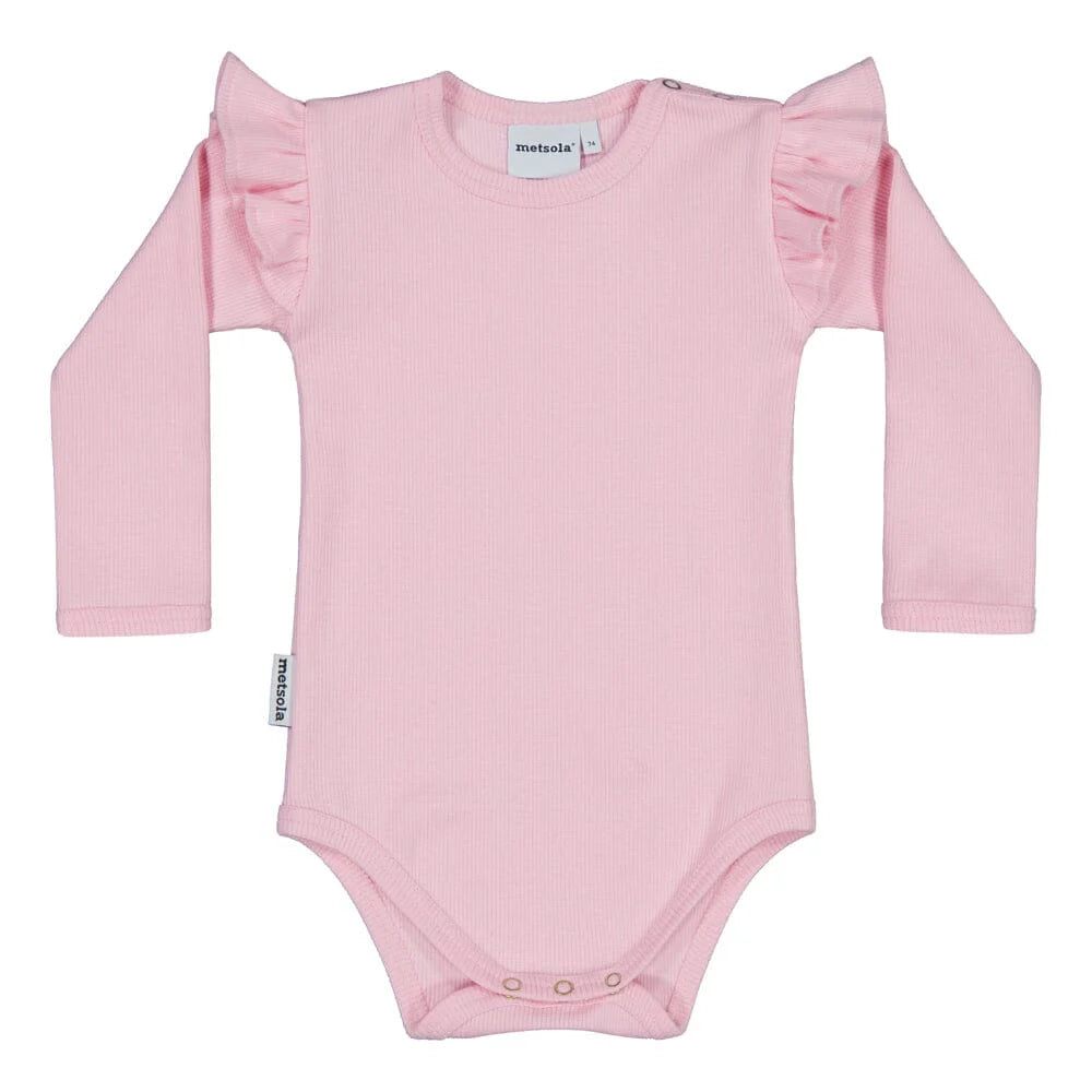Metsola - Rib Frilla -Body,Pinkie