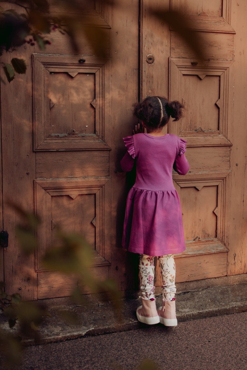 Metsola - Rib Frilla -Mekko | Berry