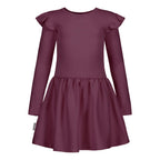Metsola - Rib Frilla -Mekko | Berry