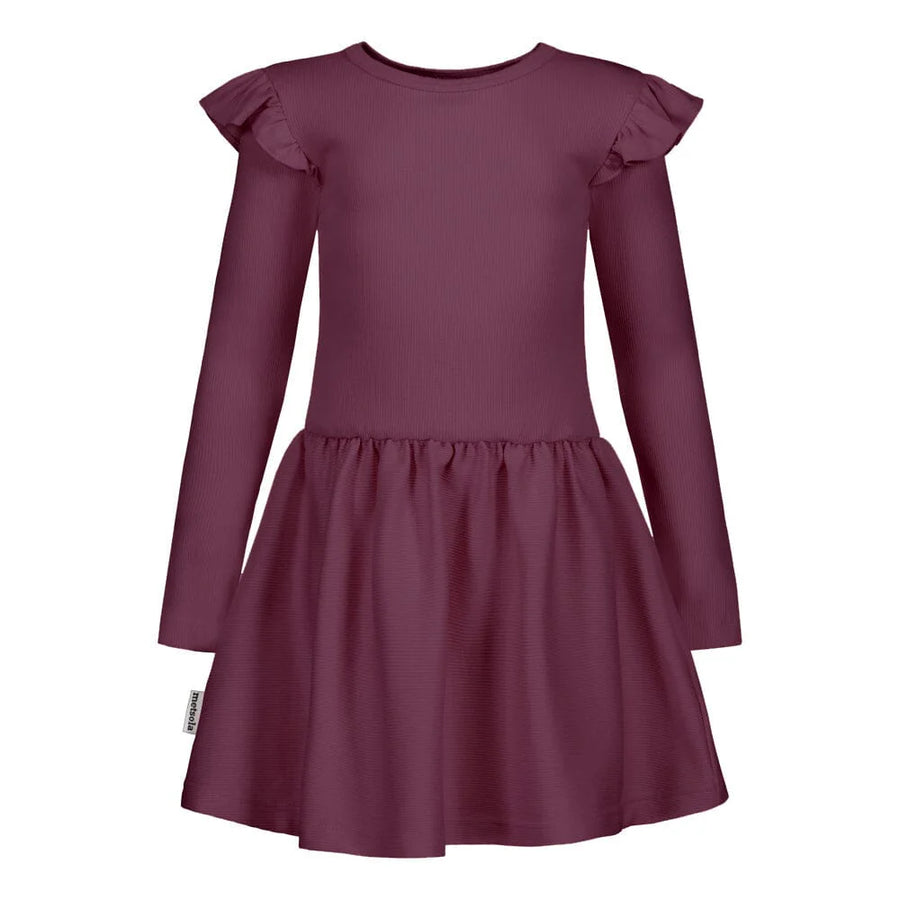 Metsola - Rib Frilla -Mekko | Berry