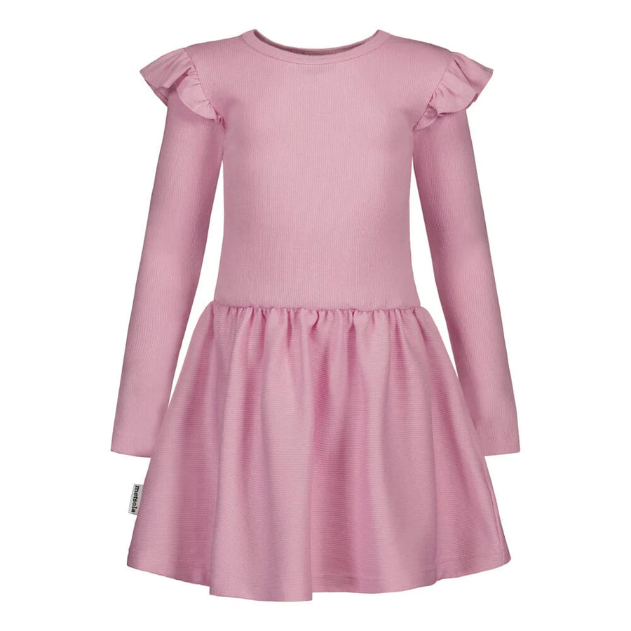 Metsola - Rib Frilla -Mekko | Rosy