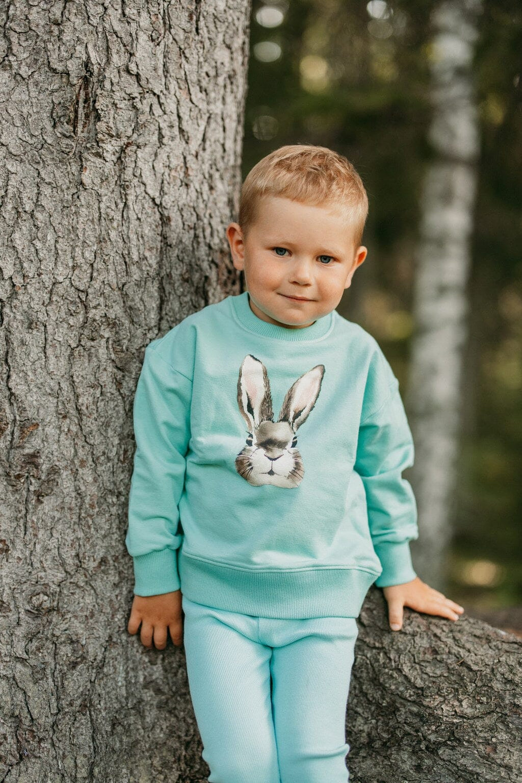 Metsola - rib-leggingsit | ocean