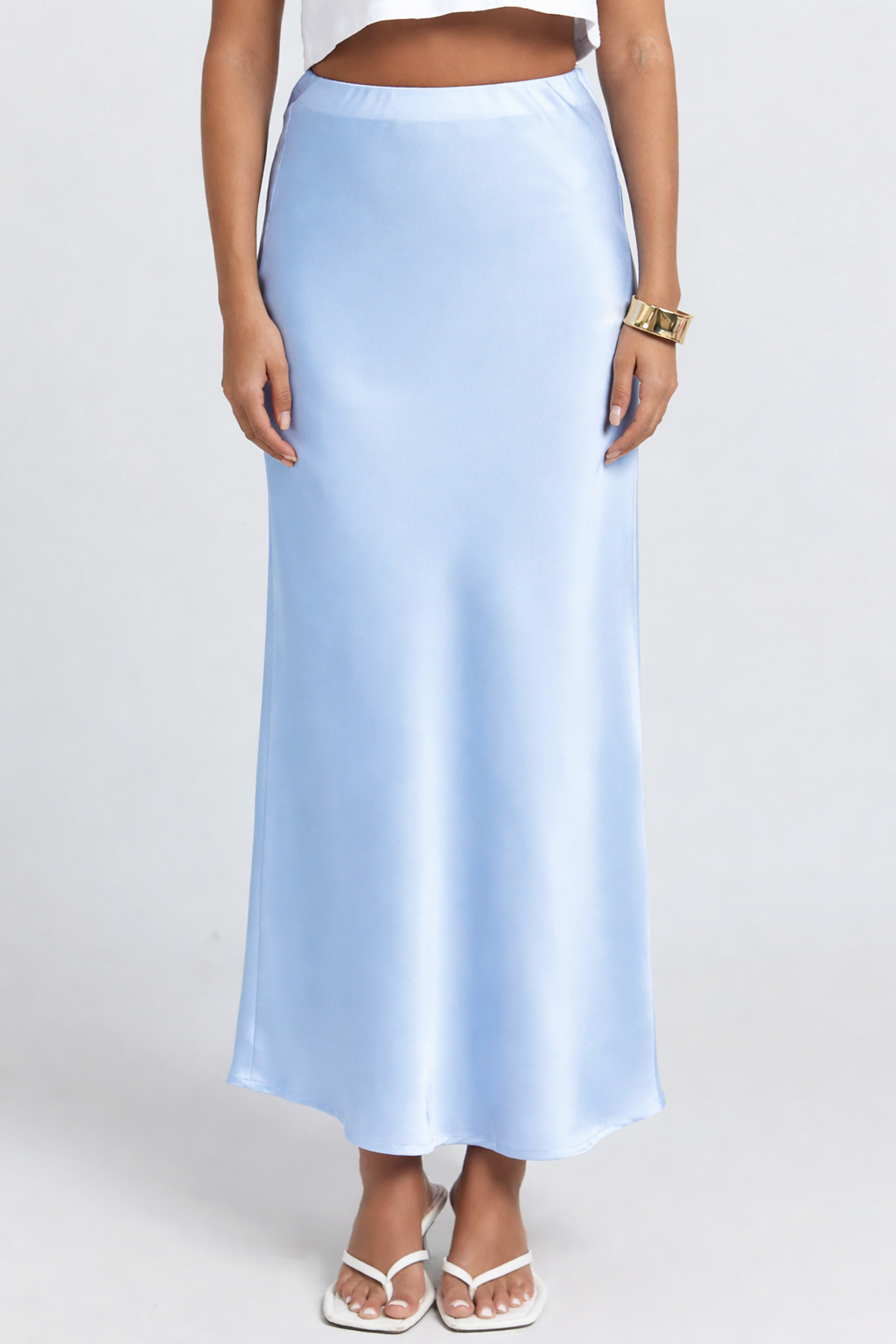 Satiinihame – Satin Skirt, Sky