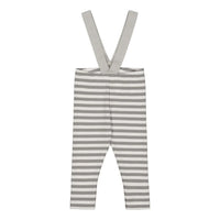 Metsola - Striped Rib Brace Pants -Henkselihousut | Cloudy/Vanilla