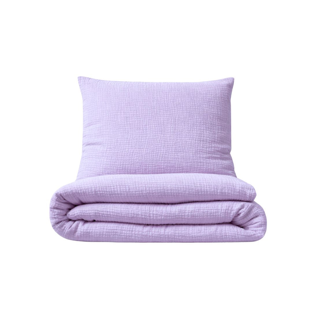 Aamu – vauvan ja juniorin pussilakanasetti