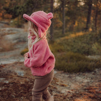 Metsola - Teddy Cap With Ears -Lippalakki | Rosy