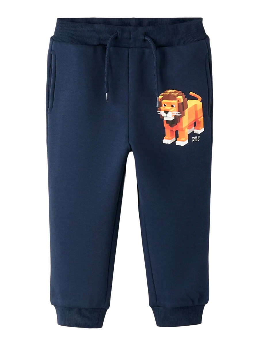 Name It – pehmeät collegehousut,sininen