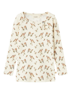 Lil` Atelier - bird,pitkähihainen ribbipaita.