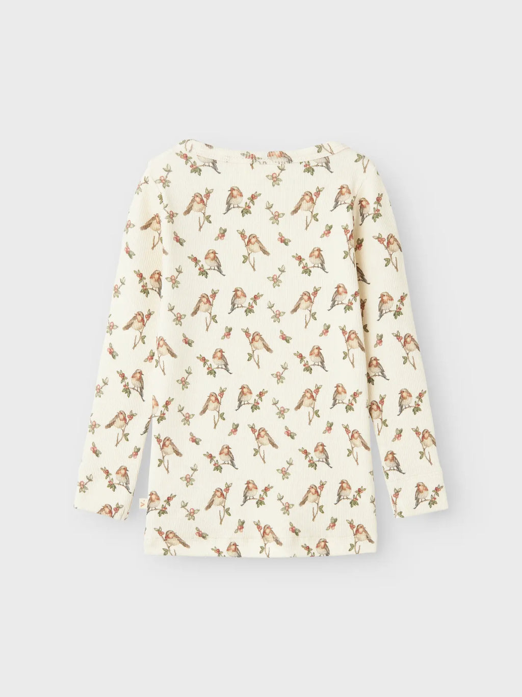 Lil` Atelier - bird,pitkähihainen ribbipaita.