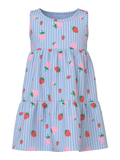 Name It - spencermekko –  Chambray Blue Striped Strawberry