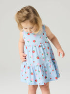 Name It - spencermekko –  Chambray Blue Striped Strawberry