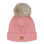 Wide Rib Beanie -Tupsupipo | Dusty Rose