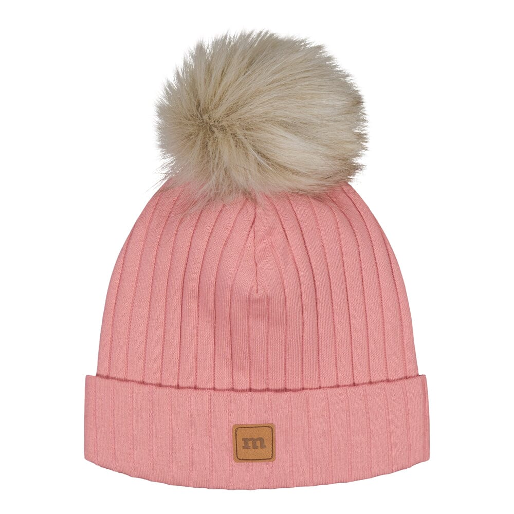 Wide Rib Beanie -Tupsupipo | Dusty Rose
