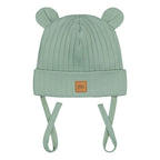 Metsola - Wide Rib Bear Beanie -Pipo | Dusty Green