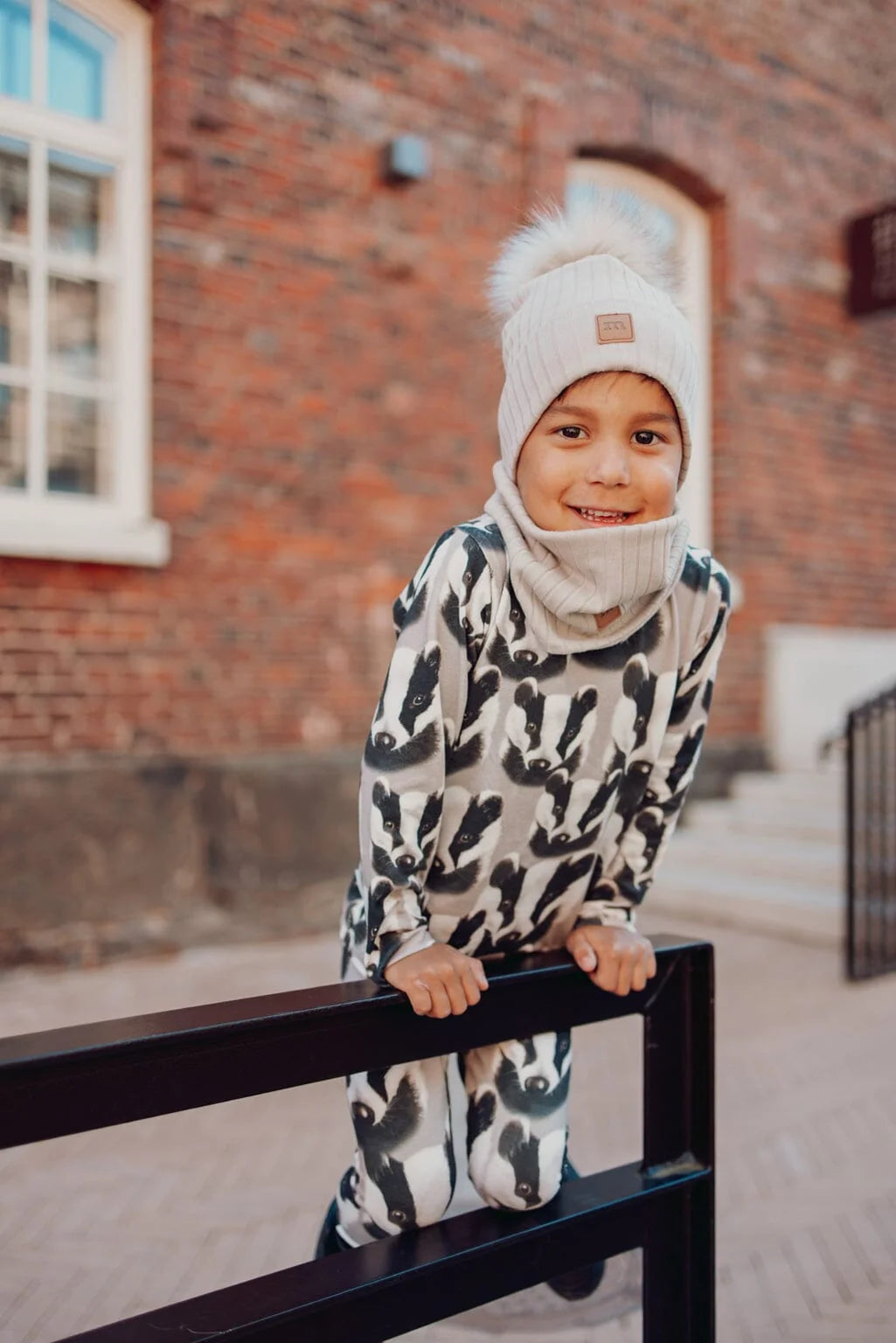Wide Rib Beanie -Tupsupipo | Stormy