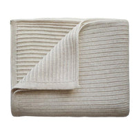 Mushie - Ribbed beige Melange - Luna Living